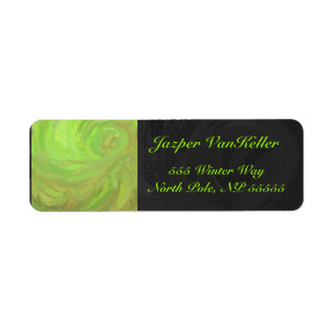 Kiwi Bash Green and Black Monogram