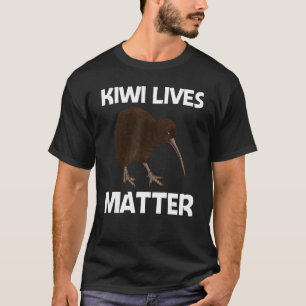 Kiwi Bird For Men Women Wildlife Animal New Zealan T-Shirt