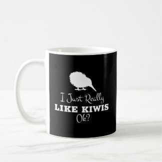 Kiwi Bird For New Zealand Bird Coffee Mug