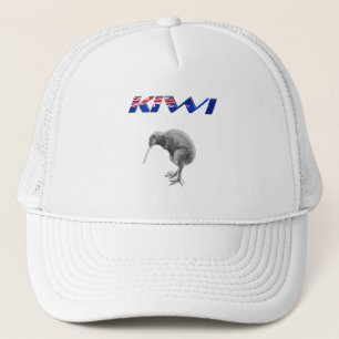 Kiwi Bird New Zealand flag logo gifts Trucker Hat