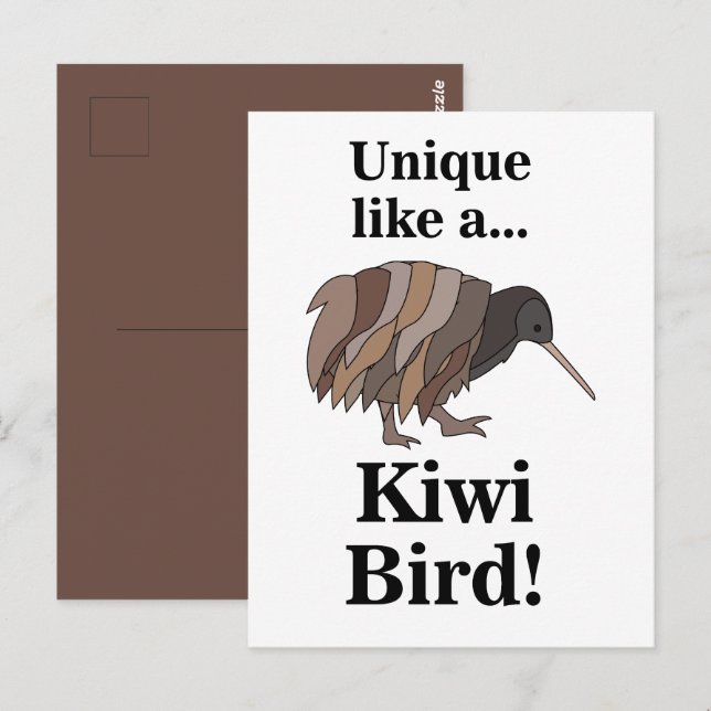 Kiwi Bird Postcard (Front/Back)