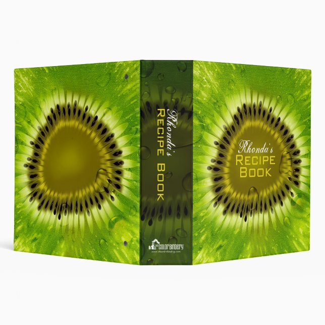 Kiwi Blend 2 Inch Recipe Binder (Background)