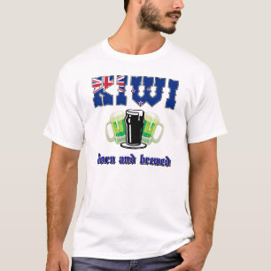 Kiwi born and brewed T-Shirt