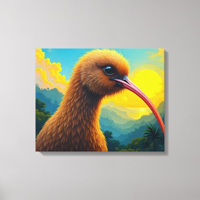 Kiwi Canvas Print (Front)