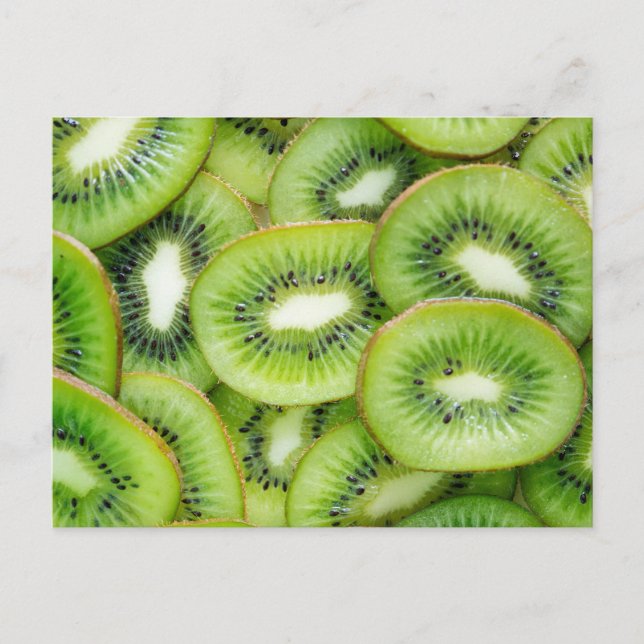 Kiwi Close-up Photo Postcard (Front)