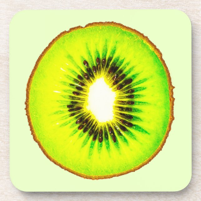 kiwi customizable coaster (Front)