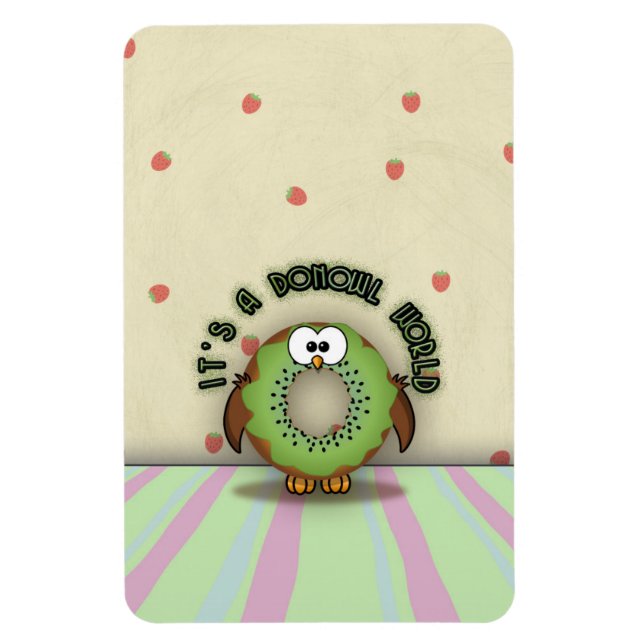 kiwi donowl magnet (Vertical)