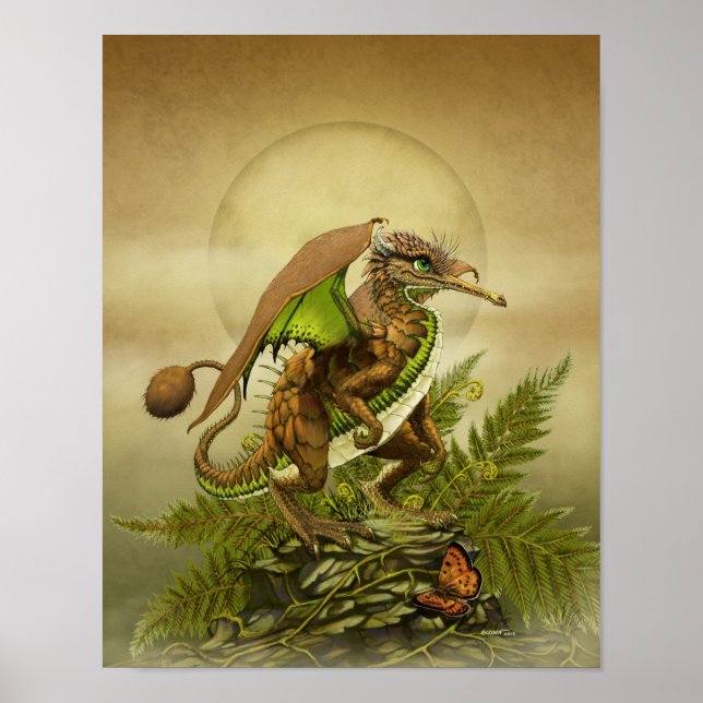 Kiwi Dragon 11x14 (4x6 and up) Poster (Front)