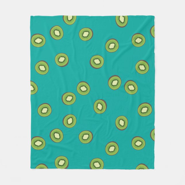 Kiwi Fleece Blanket (Front)