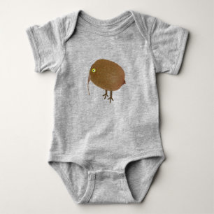Kiwi Fruit Bird Baby Bodysuit