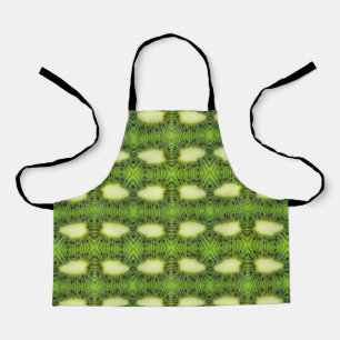 Kiwi fruit pattern apron