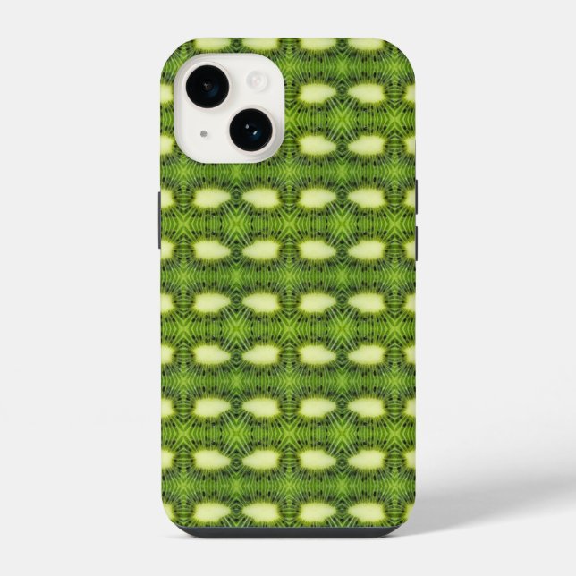 Kiwi fruit pattern iPhone case (Back)