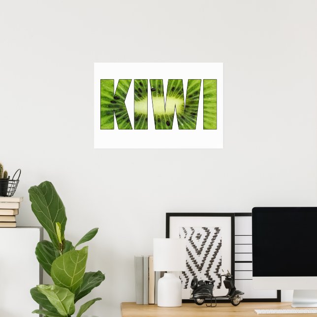 Kiwi fruit poster (Home Office)