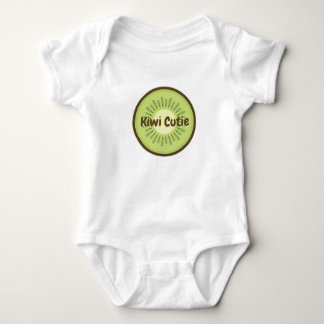 Kiwi Fruit Slice - "Kiwi Cutie" Baby Bodysuit