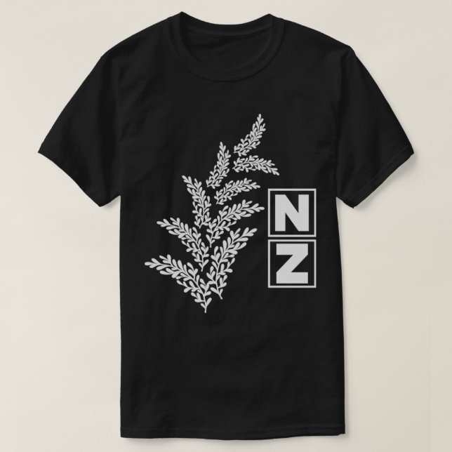 Kiwi Gift NZ New Zealand T-Shirt (Design Front)