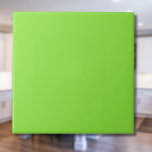 Kiwi Green Solid Colour | Classic | Elegant Tile<br><div class="desc">Kiwi Green Solid Colour | Classic | Elegant | Trendy | Stylish | Gift</div>
