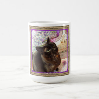 Kiwi in a Box, series 1, pose 2, plum Coffee Mug