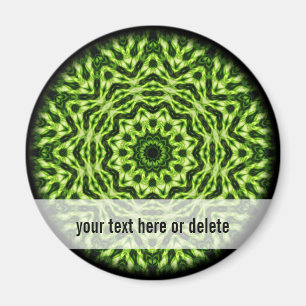 Kiwi Kaleidoscope Magnet