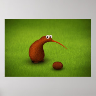 Kiwi Kiwi Poster