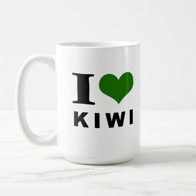 Kiwi lover coffee mug (Left)