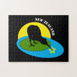 Kiwi - New Zealand Bird & Aotearoa /kids puzzle