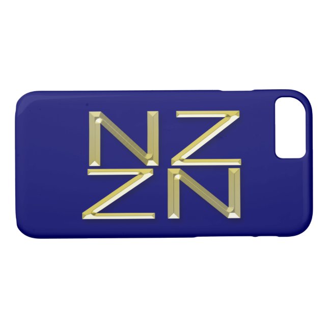 Kiwi New Zealand Design Patriotic Art Case-Mate iPhone Case (Back (Horizontal))