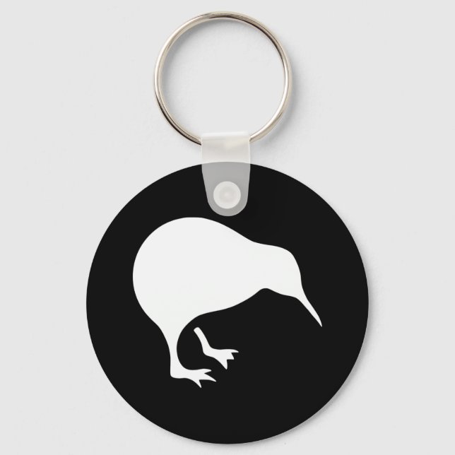 Kiwi New Zealand emblem Keychain (Front)
