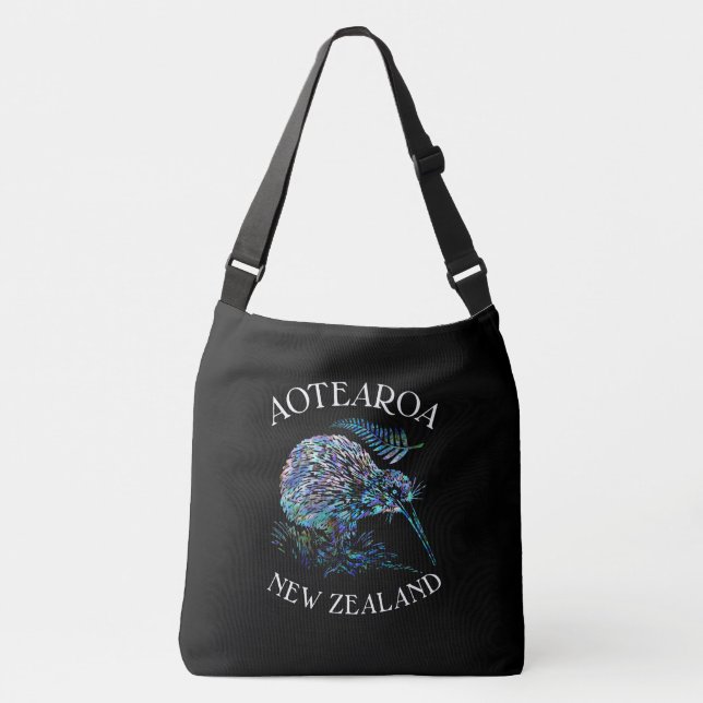 KIWI NEW ZEALAND PAUA CROSSBODY BAG (Front)