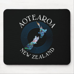 KIWI NEW ZEALAND PAUA LAPTOP SLEEVE MOUSE PAD