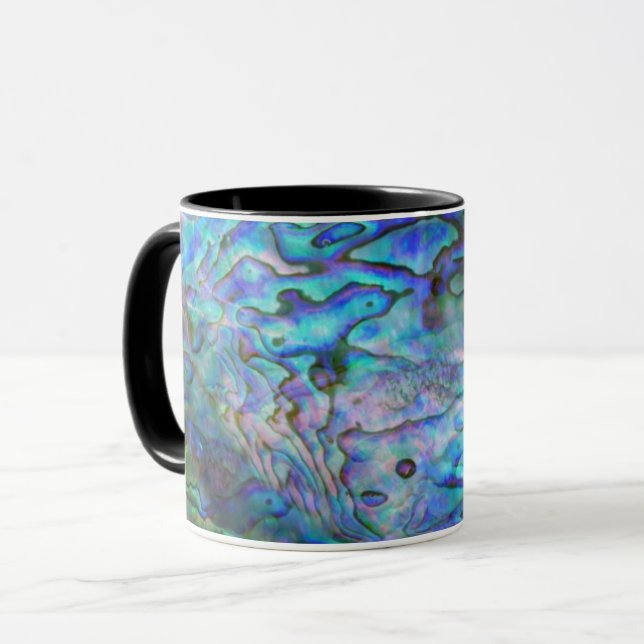 KIWI NEW ZEALAND PAUA MATARIKI MUG (Front Left)