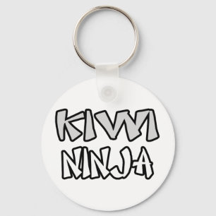 Kiwi Ninja Keychain