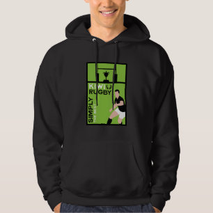 Kiwi NZ Rugby Players Art Hoodie