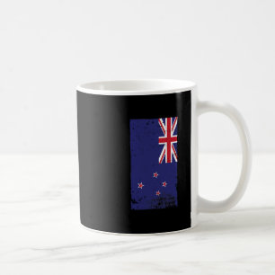 Kiwi Pride Travel Vacation New Zealand Flag  Coffee Mug