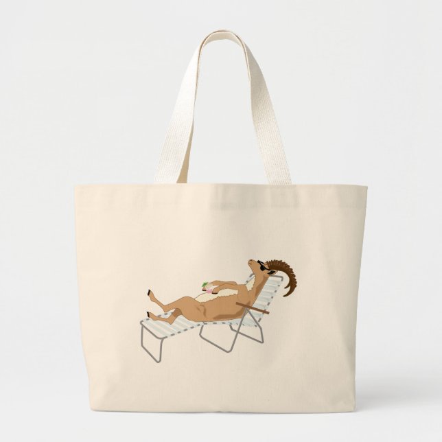 Kiwi Simile Book Characters Large Tote Bag (Front)