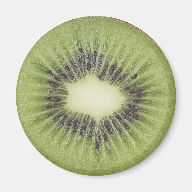 kiwi slice photo magnet (Front)