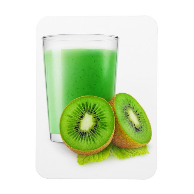 Kiwi smoothie magnet (Vertical)