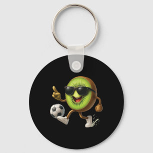 Kiwi Soccer  Keychain
