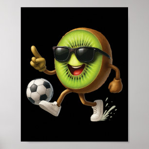 Kiwi Soccer Poster