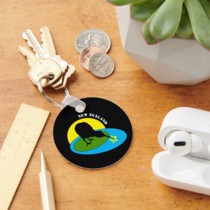 Kiwi the New Zealand Bird, Bro travel / fashion Keychain