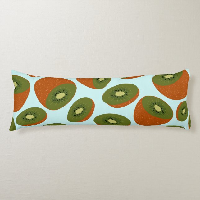 Kiwifruit Pattern Body Pillow (Front)