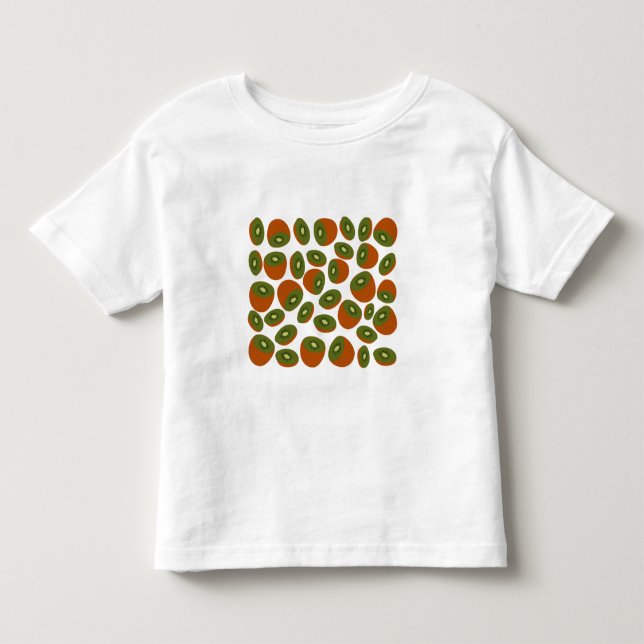 Kiwifruit Pattern Toddler T-shirt (Front)