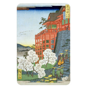 Kiyomizu-dera Temple, Kyoto, Hiroshige Magnet
