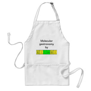 Kiyoshi periodic table name apron