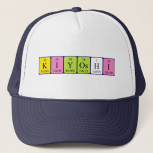 Kiyoshi periodic table name hat