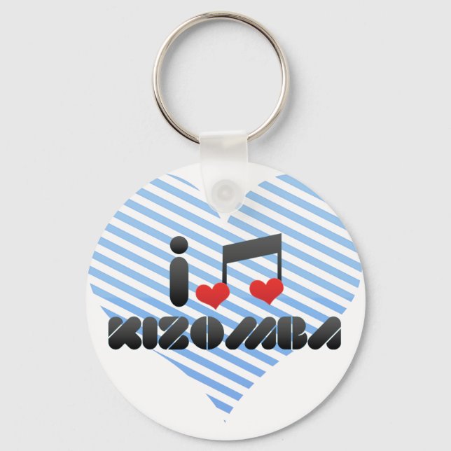 Kizomba fan keychain (Front)