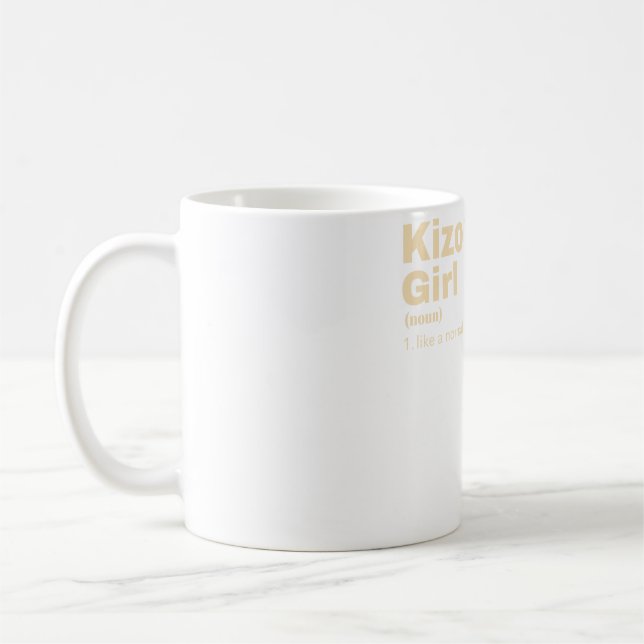 Kizomba Girl - Kizomba  Coffee Mug (Left)