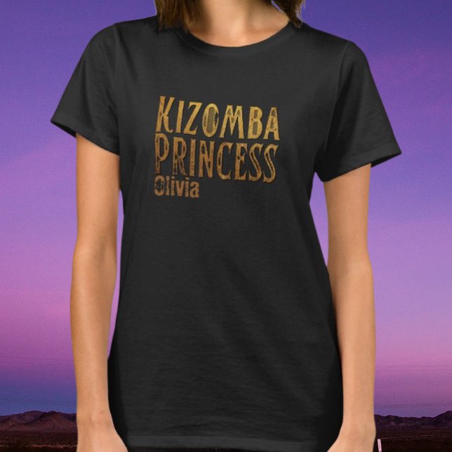  Kizomba princess gold yellow T-Shirt (Creator Uploaded)