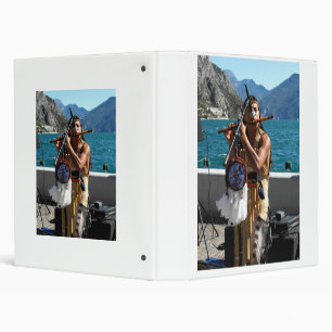 Kjari and pipes at lake Garda, Italy. Binder