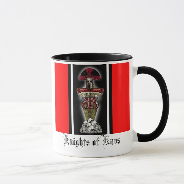 =KK=, Knights of Kaos, Semper Pugnax Mug (Right)