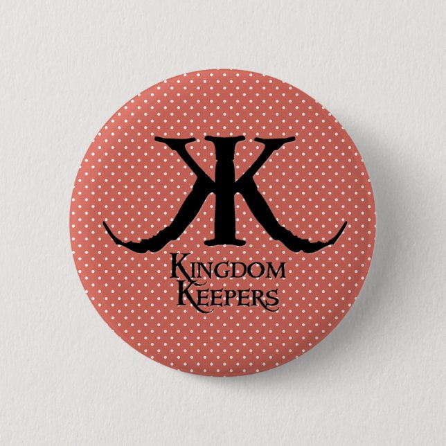 KK Logo Kingdom Keepers Button (Front)